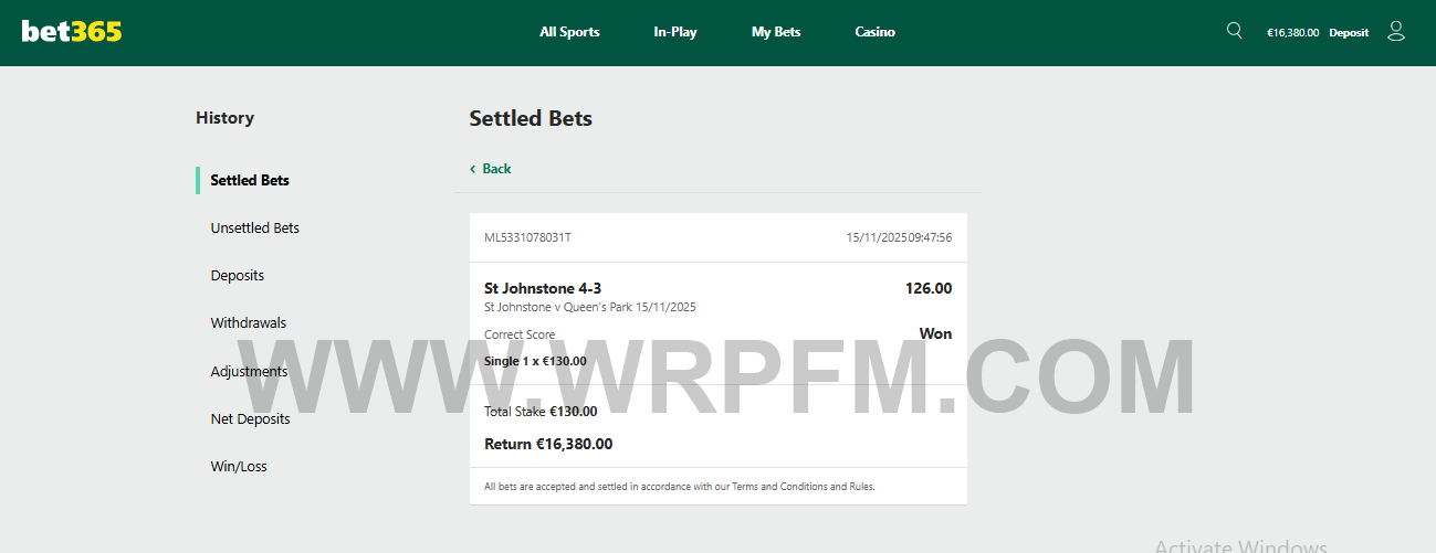 Fixed Matches Sure Bet